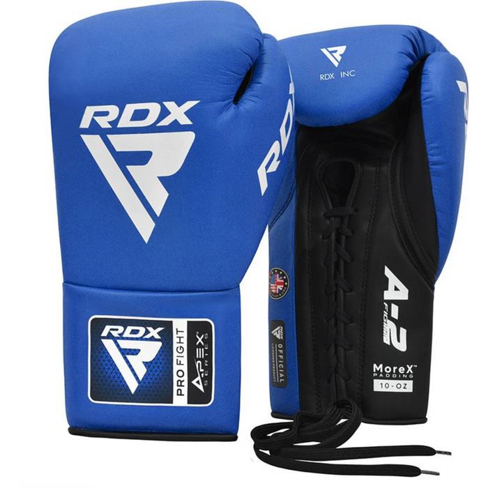 RDX PF APEX COMPETITION/FIGHT LACE UP BOXING GLOVES - Gym From Home LLC