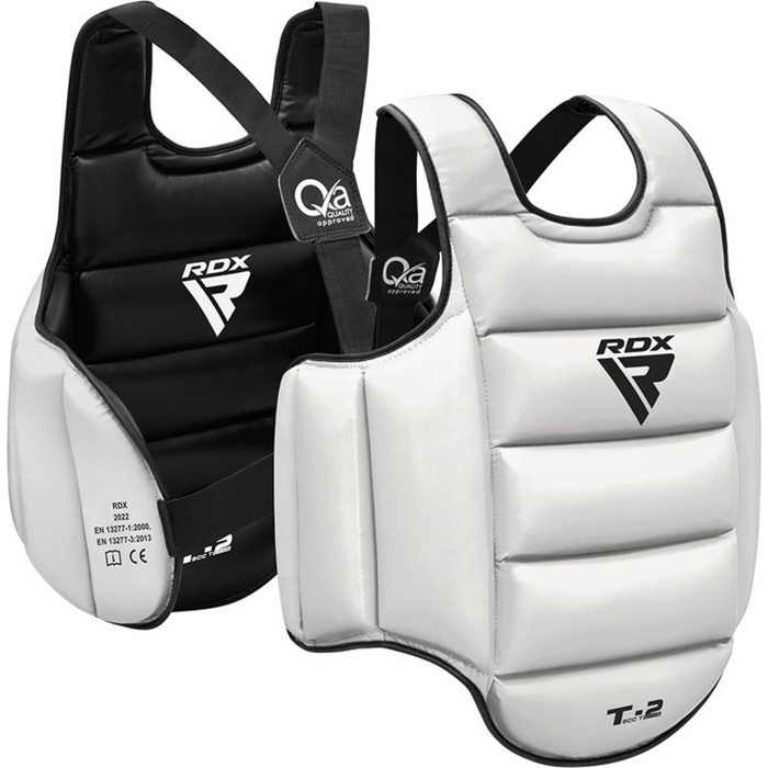 RDX T2 CE Certified Karate Body Protector Padded Chest Guard - Gym From Home LLC